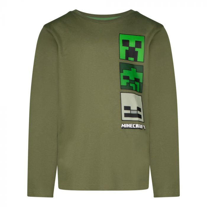 Minecraft Kinder Langarmshirt, Oberteil, 9 Jahre