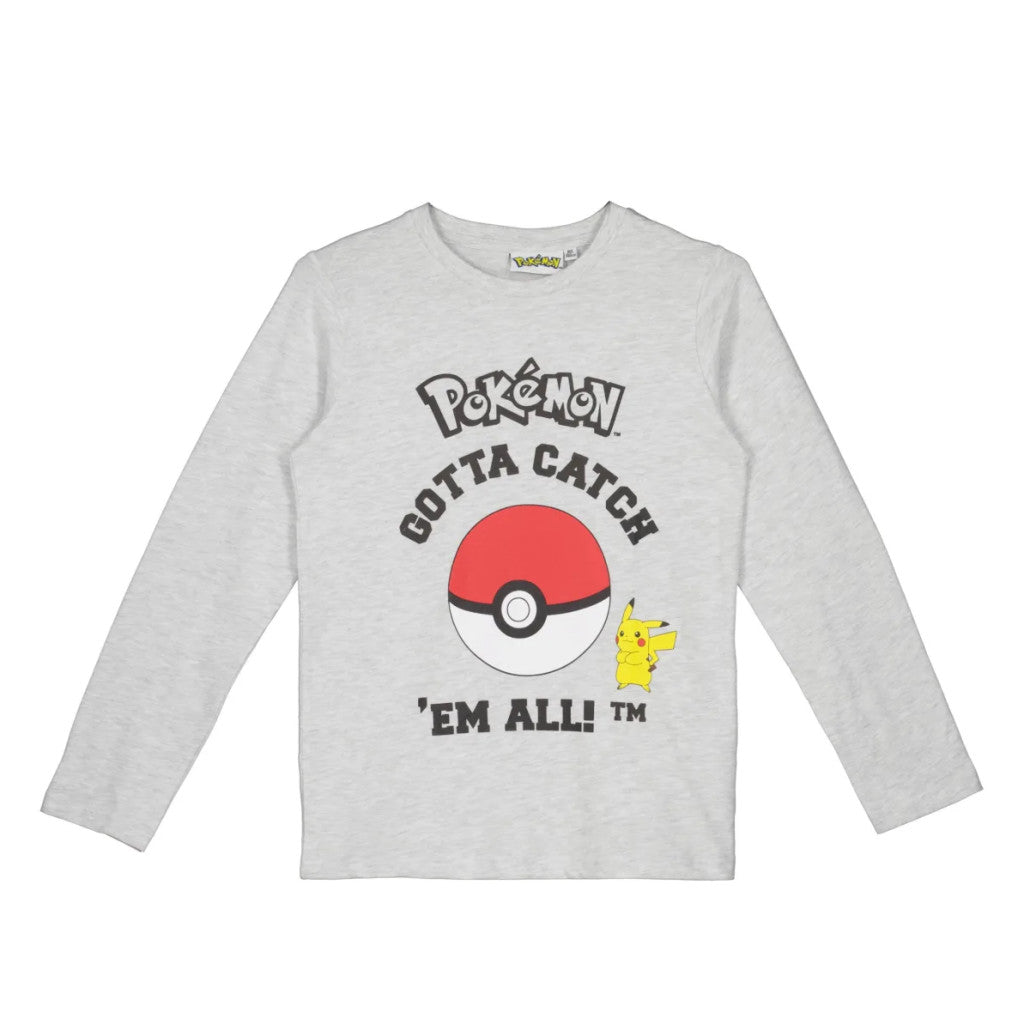 Pokémon langärmliges Kinderoberteil, 8 Jahre