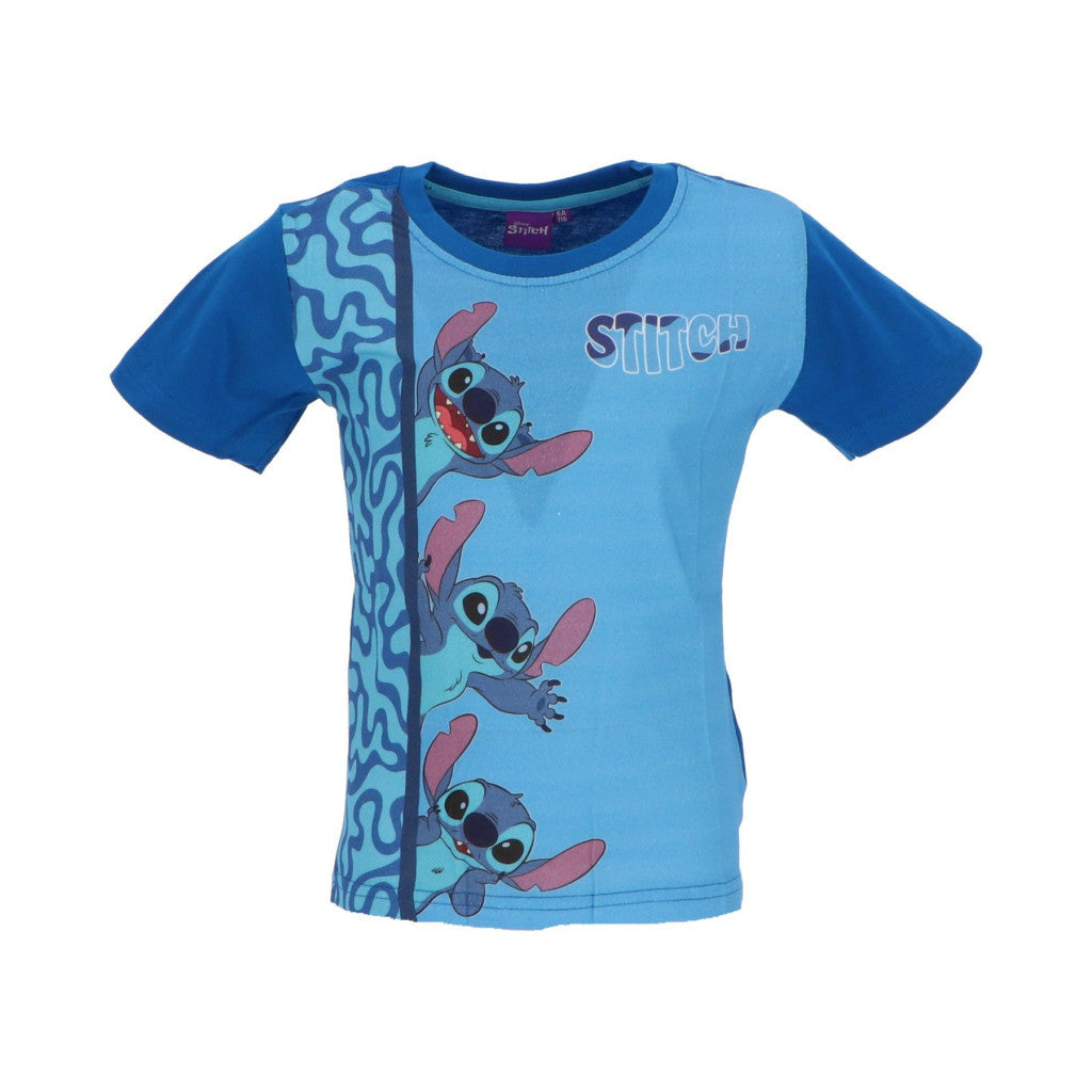 Disney Lilo und Stitch Loving Look Blue Kinder Kurzes T-Shirt, Oberteil 3 Jahre / 98 cm