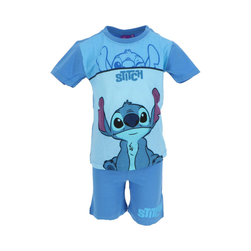 Disney Lilo und Stitch Sweet Light Blue kurze Kinderpyjamas 4 Jahre / 104 cm
