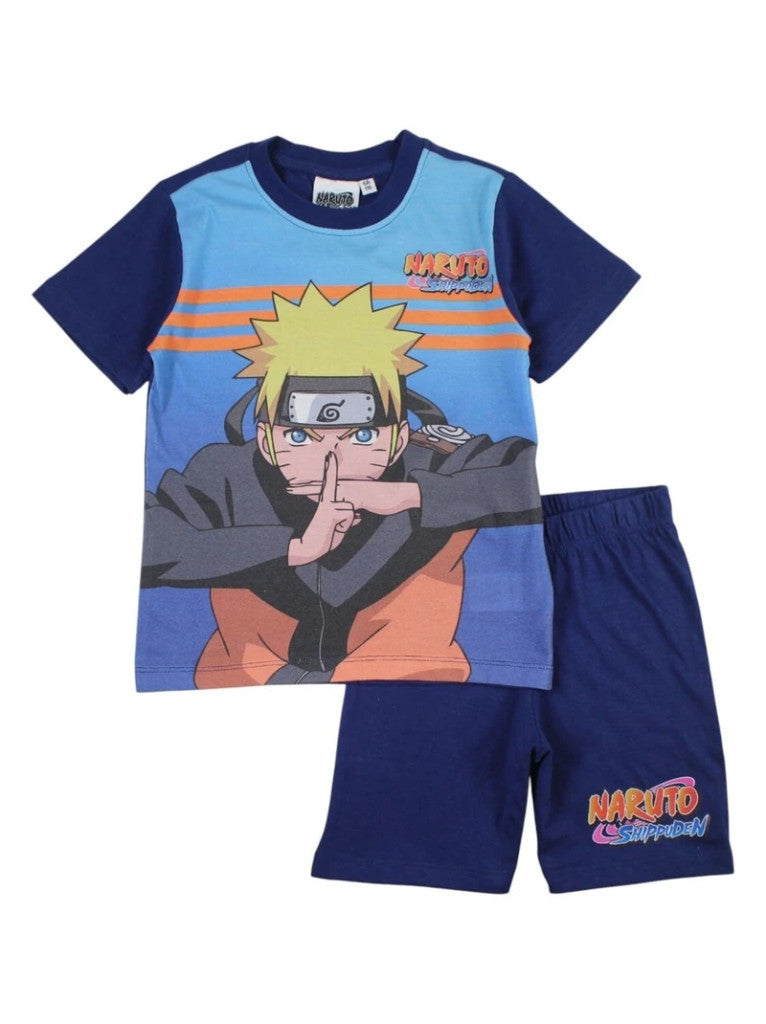 Naruto Kage Bunshin Blue Kinder kurze Pyjamas 6 Jahre / 116 cm