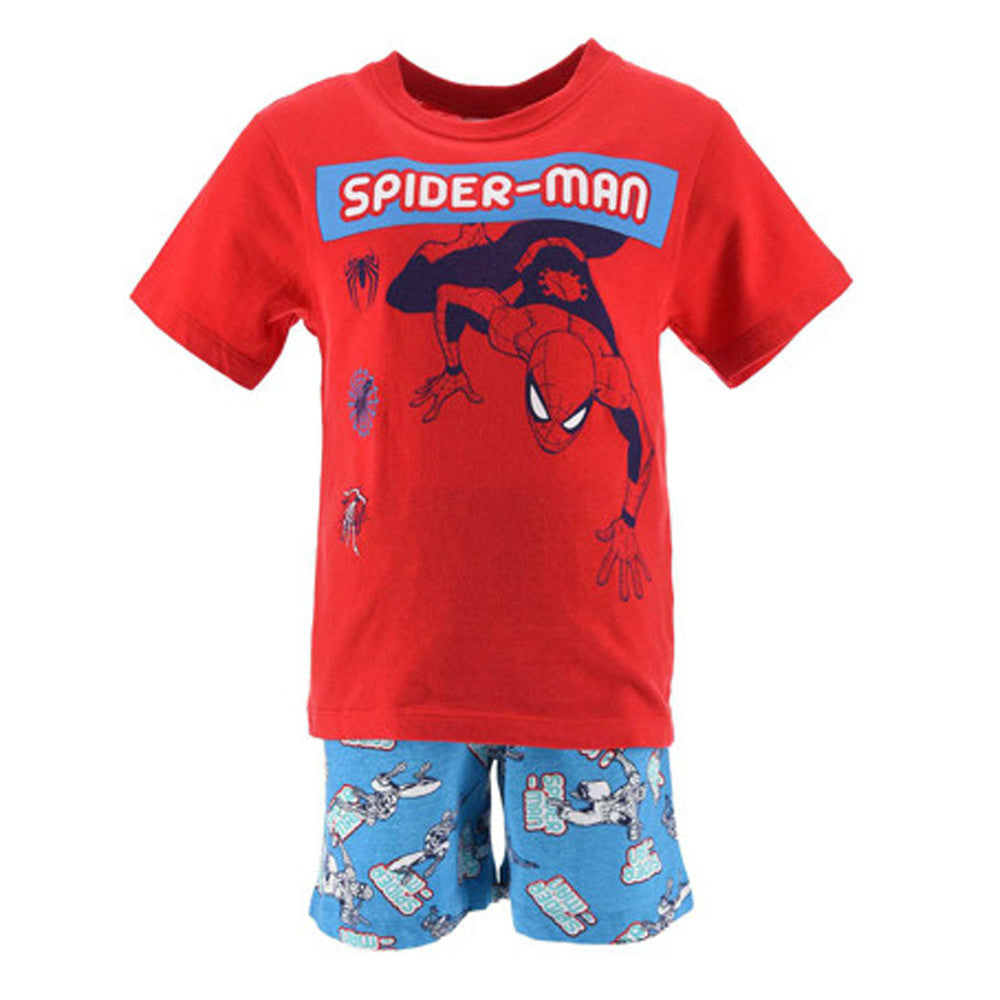Spiderman Climb Red Kinder Kurzer Pyjama 6 Jahre / 116 cm