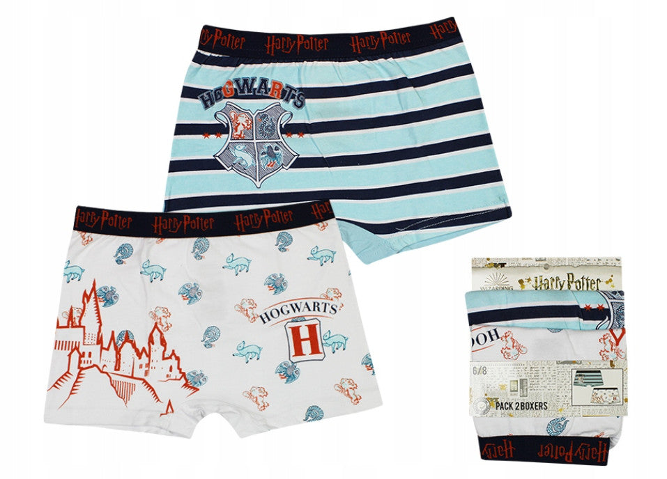 Harry Potter Kinder Boxershorts 2 Stück/Packung 8/10 Jahre