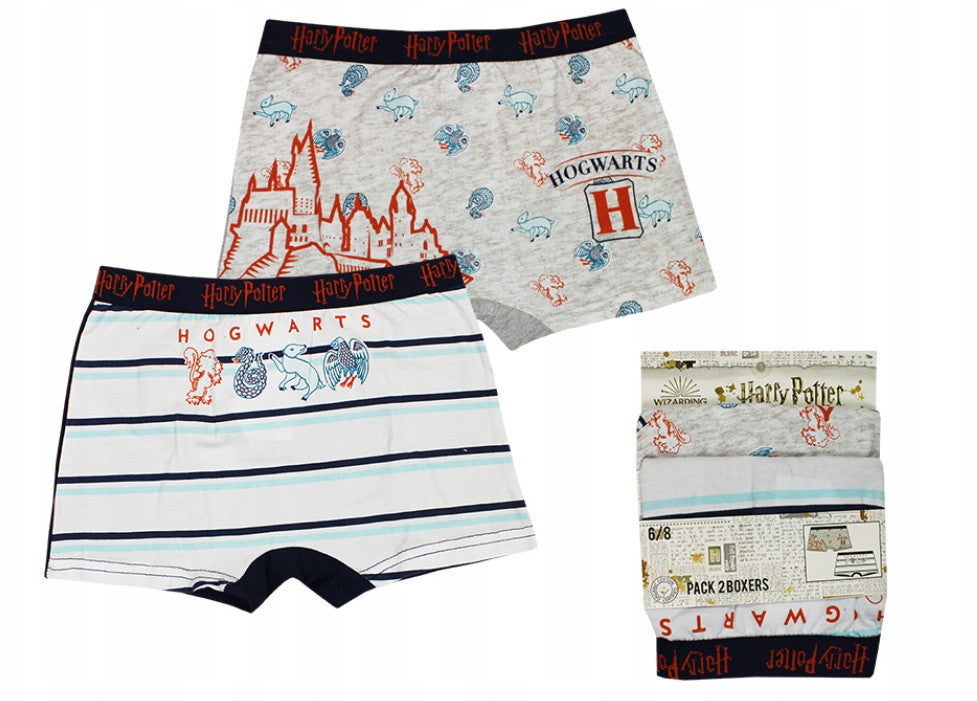 Harry Potter Kinder Boxershorts 2 Stück/Paket 8/10 Jahre