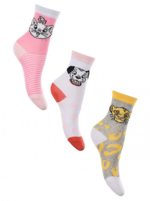 Disney Classics Puppies Pink Kinder Socken 27/30