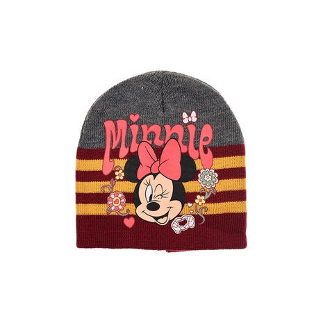 Disney Minnie Bloom Grey Kinder Mütze 54 cm