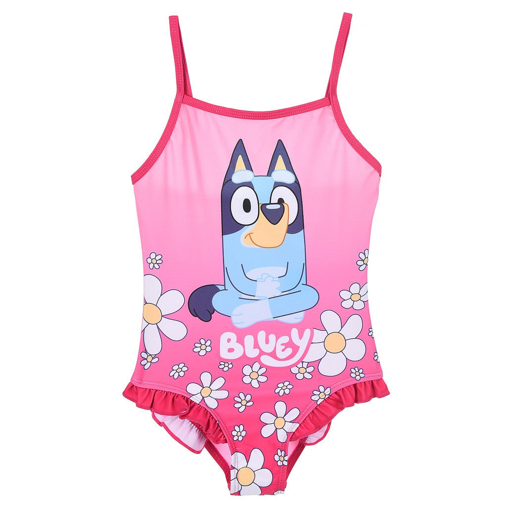 Bluey Daisy Pink Kinder Badeanzug, Schwimmen 3 Jahre / 98 cm