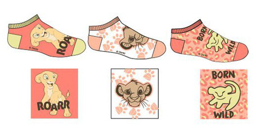 Disney Der König der Löwen Kinder Kurzsocken 31/34