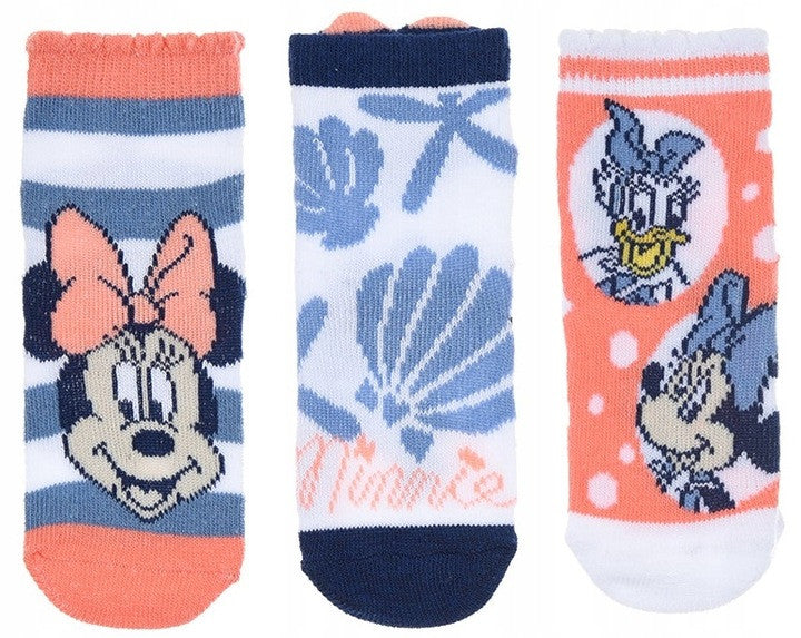 Disney Minnie Shell Peach Babysocken 6/12 Monate