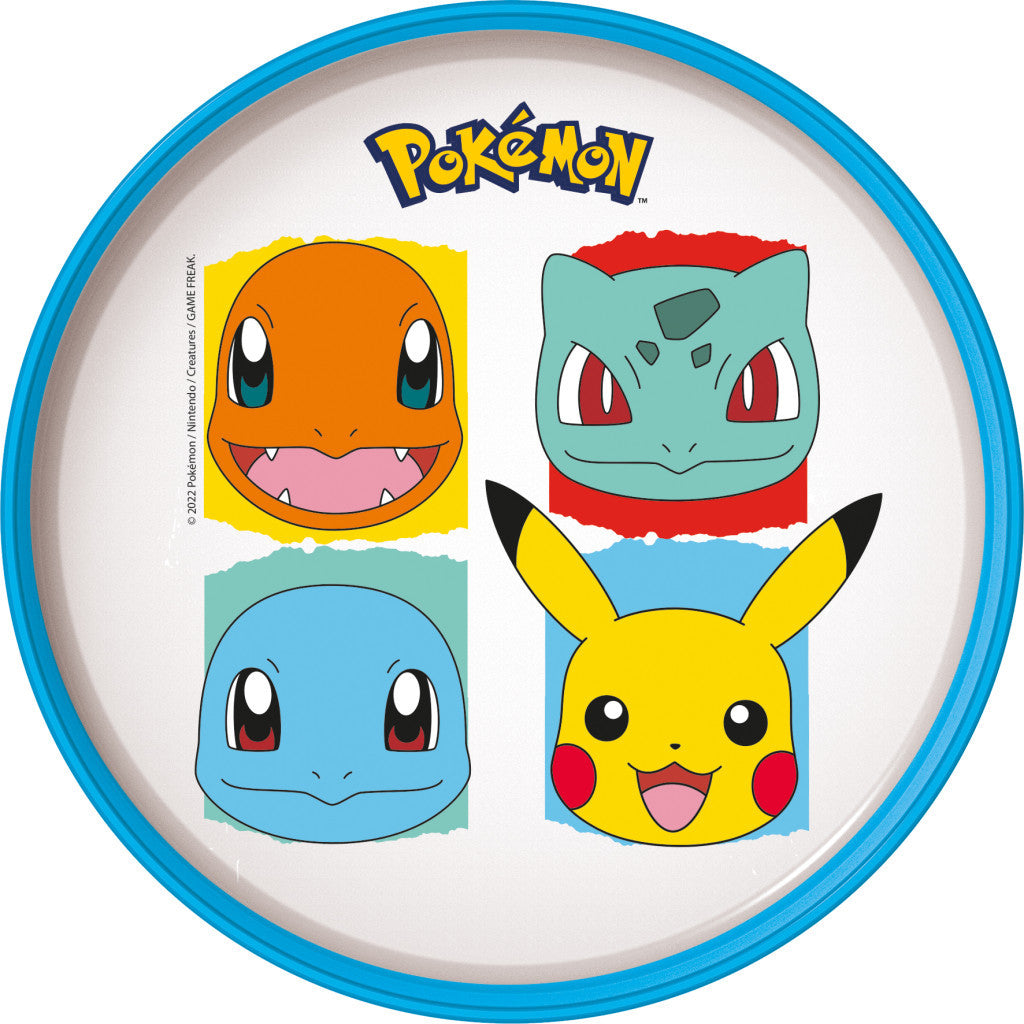 Pokémon Original Team rutschfeste Micro-Flachteller