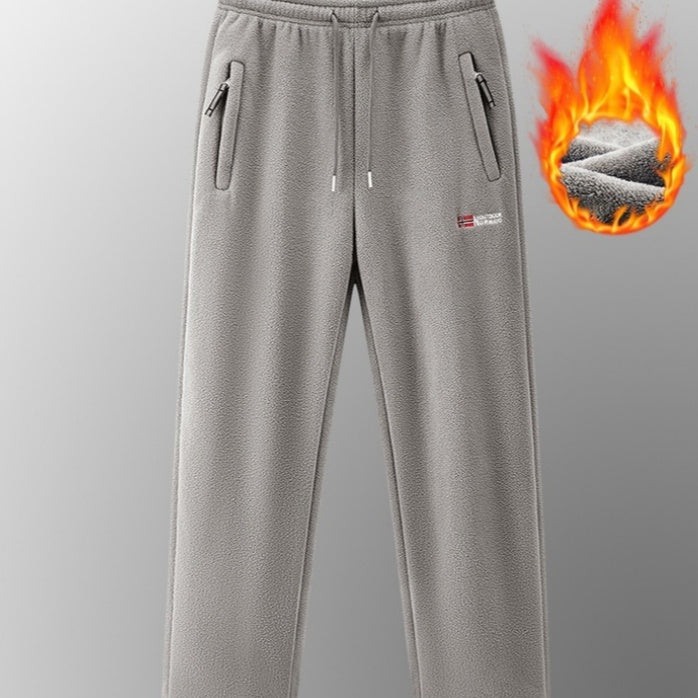 Neue Herren-Thermohose im norwegischen Stil, gefüttert und wattiert, für Herbst und Winter, in amerikanischen und europäischen Größen