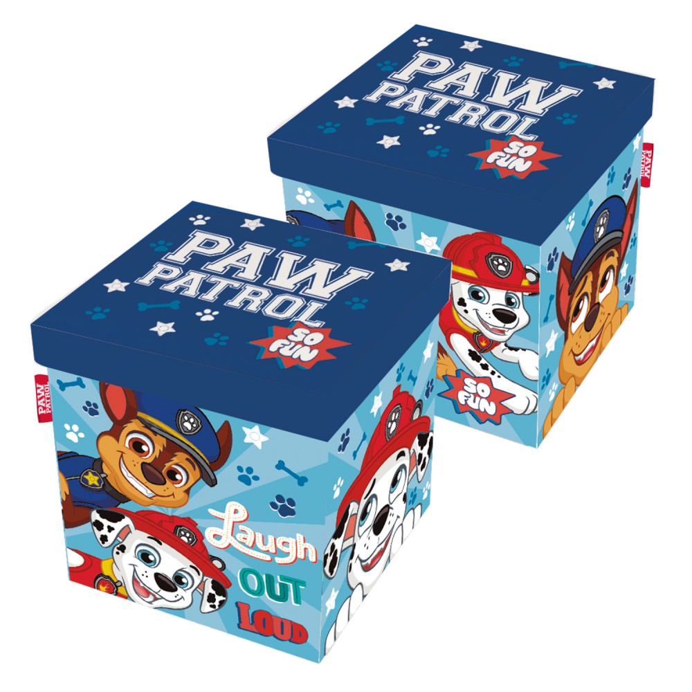 Paw Patrol Spielzeugaufbewahrung 30×30×30 cm