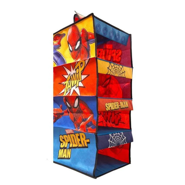 Spiderman 4-teiliger hängender Schrank-Organizer