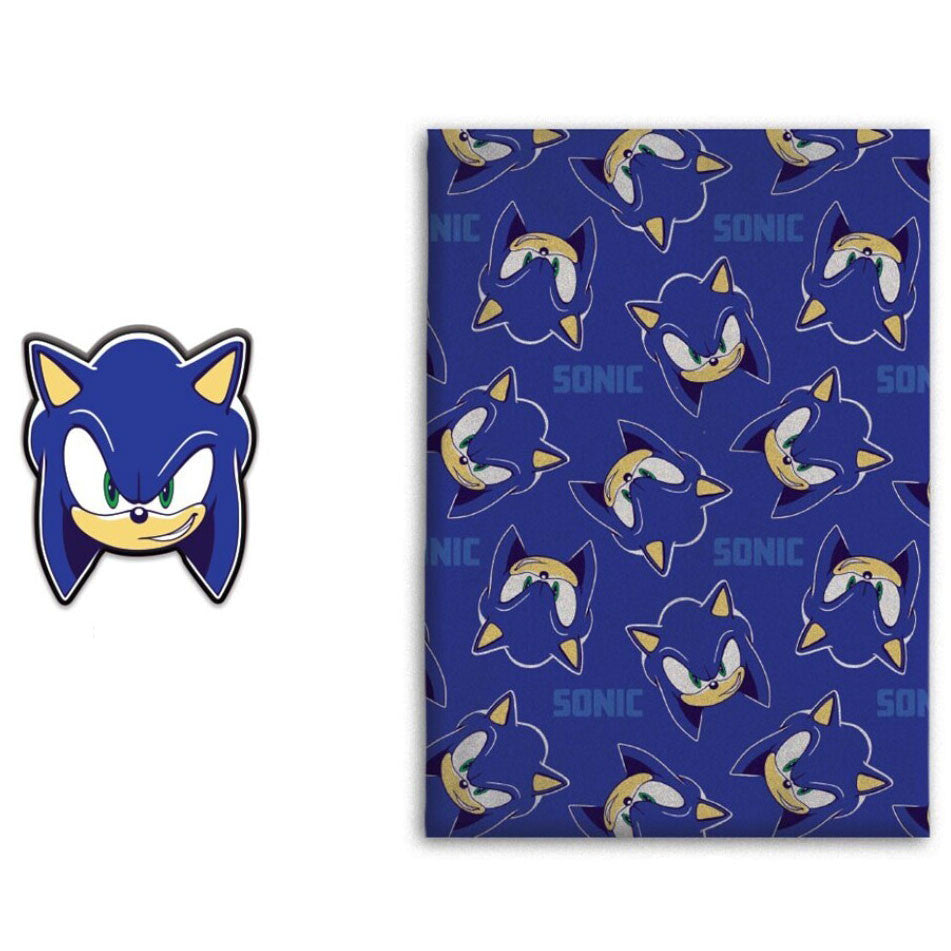 Sonic the Hedgehog Fleece-Decke und Dekokissen Set