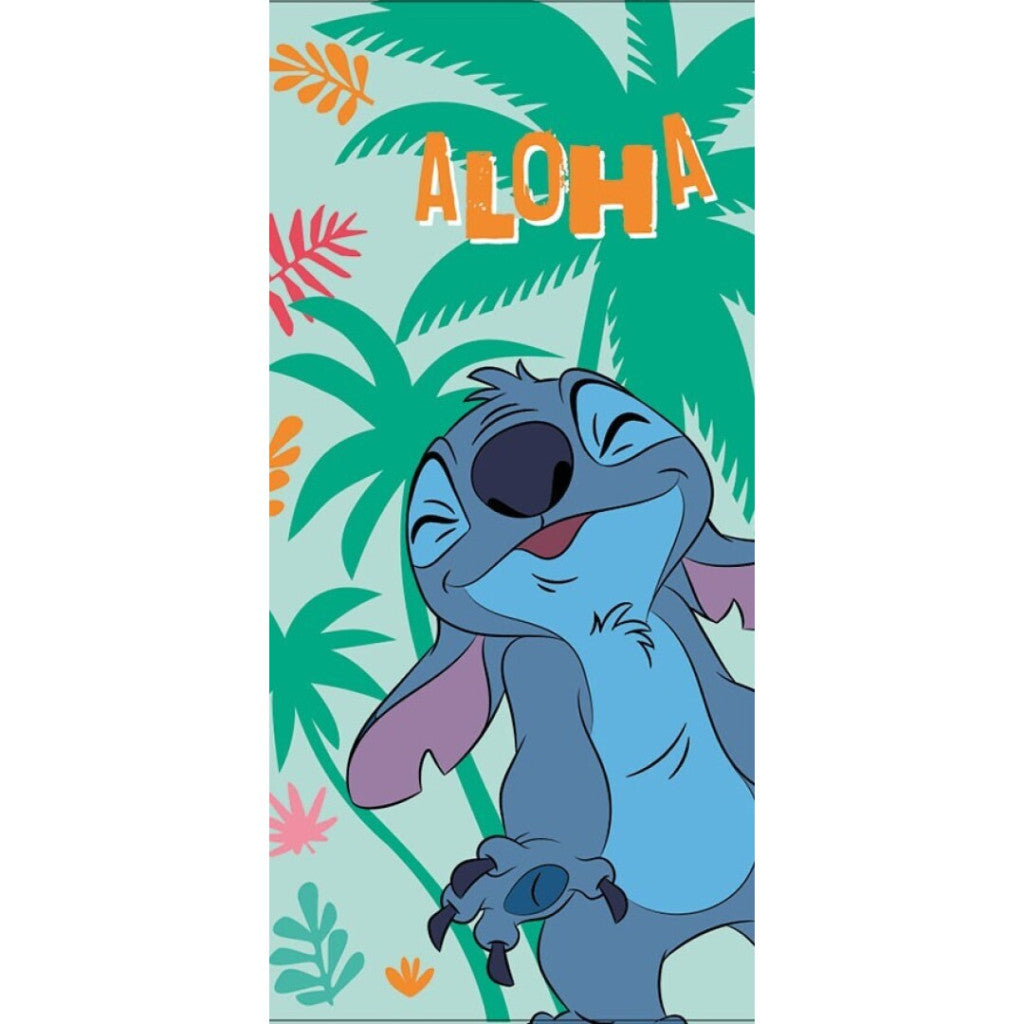 Disney Lilo und Stitch Fun Badetuch, Strandtuch 70x140cm (Fast Dry)