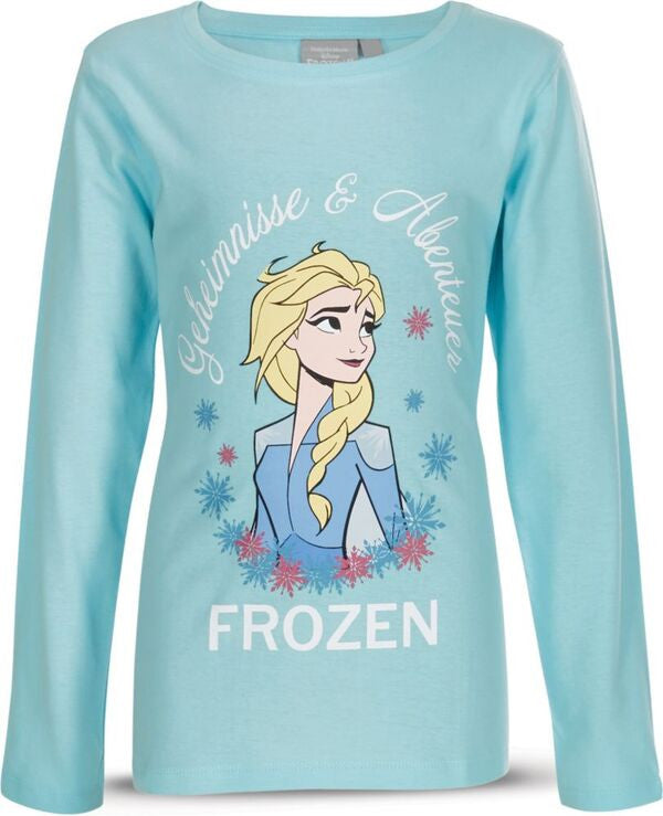 Disney Eiskönigin Kinder Langarmshirt, Oberteil 98/104 cm