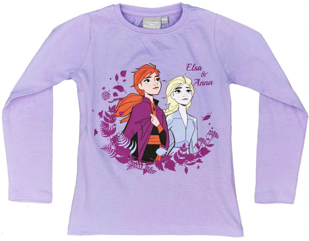 Disney Eiskönigin Kinder Langarmshirt, Oberteil 98/104 cm
