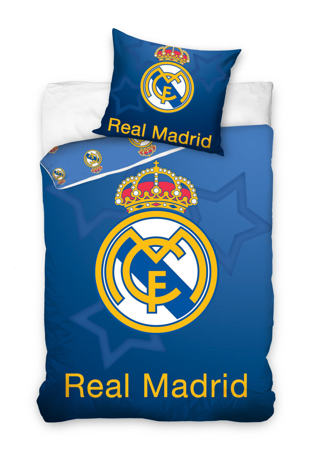 Real Madrid Star Night Bettwäsche-Set 140×200cm, 70×90 cm