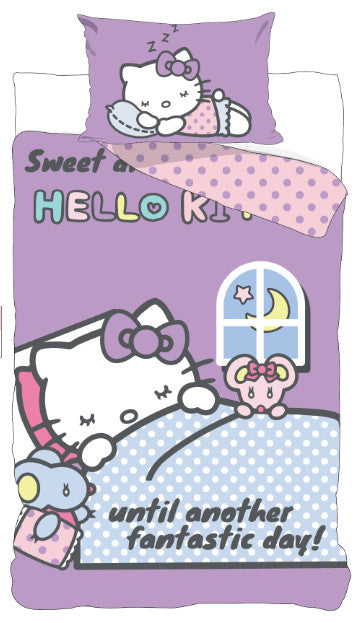 Hello Kitty Another Day Bettwäsche 140×200cm, 70×90 cm