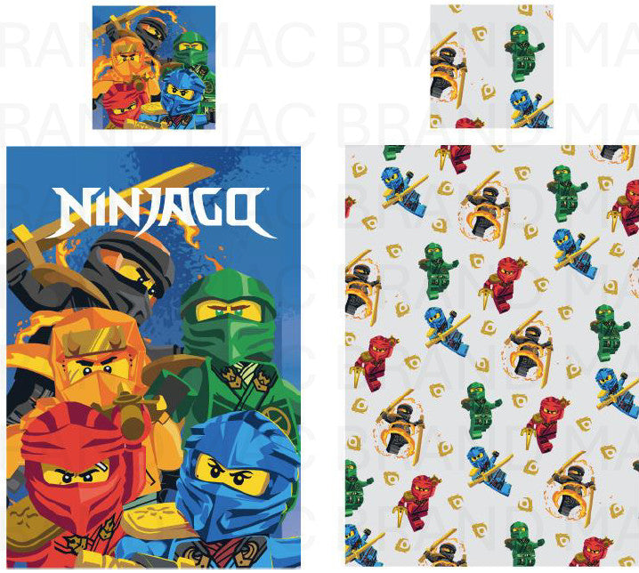 Lego Ninjago Sanctuary Kinder-Kita-Bettwäsche 100×135 cm, 40×60 cm