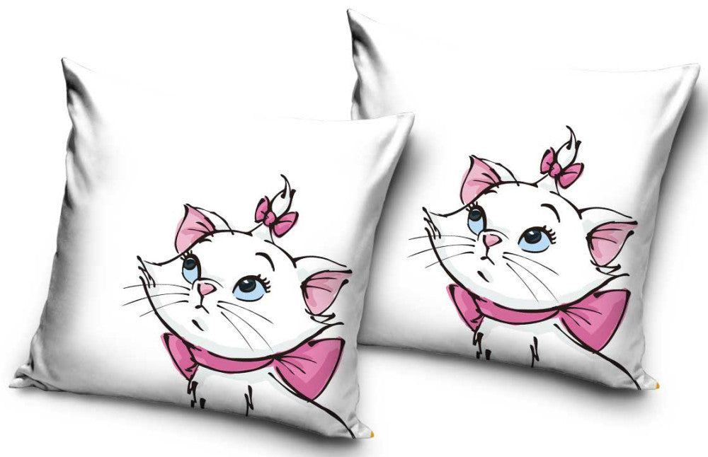 Disney Marie Katzen Kissenbezug 40x40 cm Samt