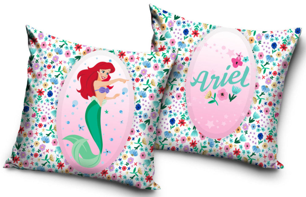 Disney Prinzessin Ariel Kissenbezug 40x40 cm Velours