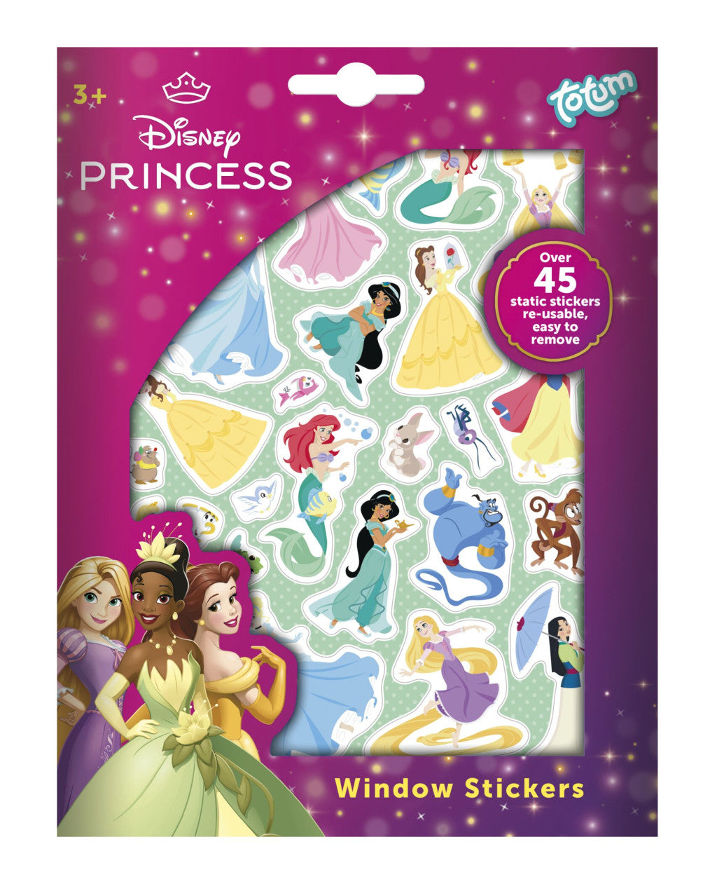 Disney Prinzessin Story Fensteraufkleber-Set