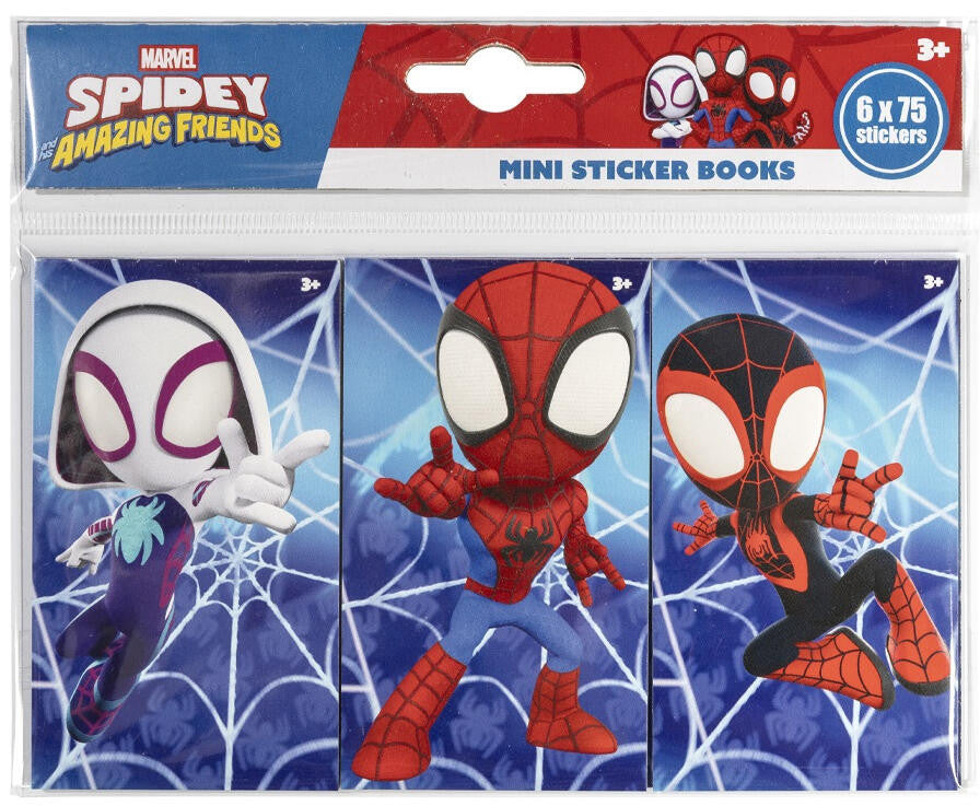 Spiderman Spidey Friends Mini-Aufkleber-Set 6 Stück