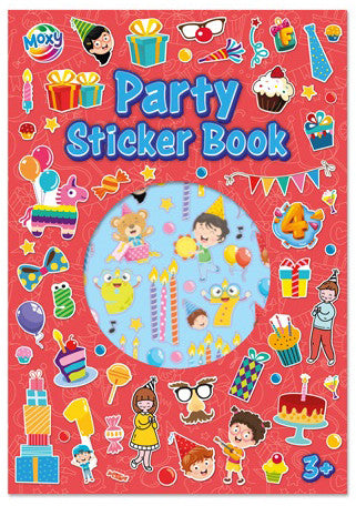 Farbe Fun Red Party Red Fun Stickeralbum 8 Blätter