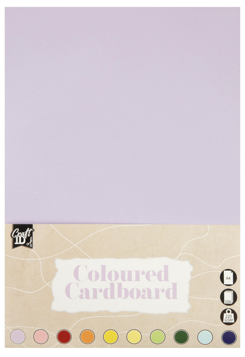 Farbe Craft Pastell Kartonpapier A4 12 Farben