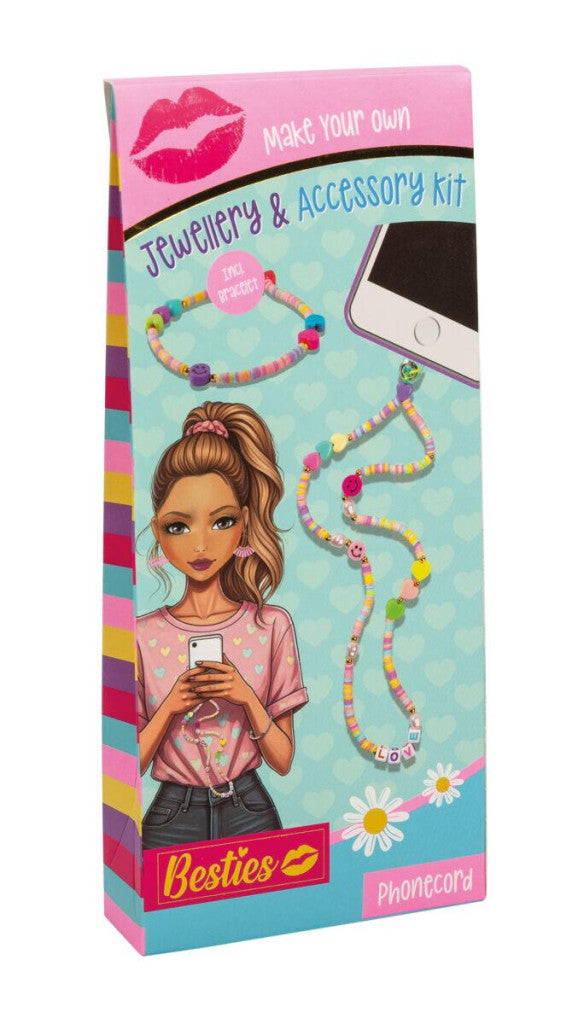 Farbe Besties Telefonschmuck Herstellungsset mit Armband