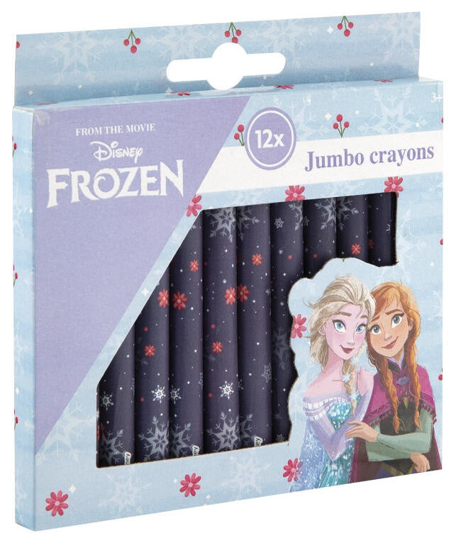 Spiderman Spidey Friends Disney Eiskönigin Snowflakes 12er Wachsmalkreide Set