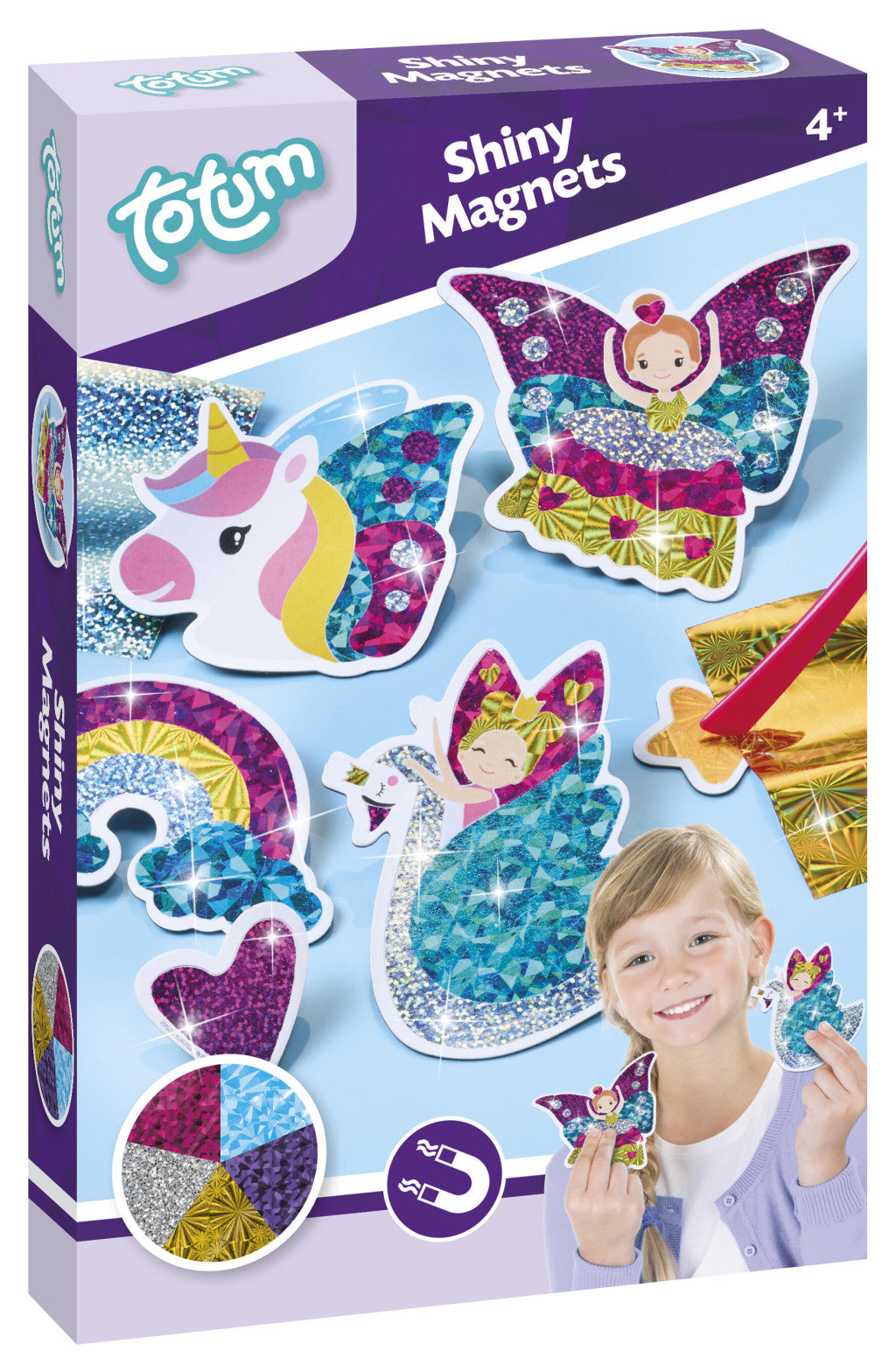 Farbe Totum Magnet-Bastelset