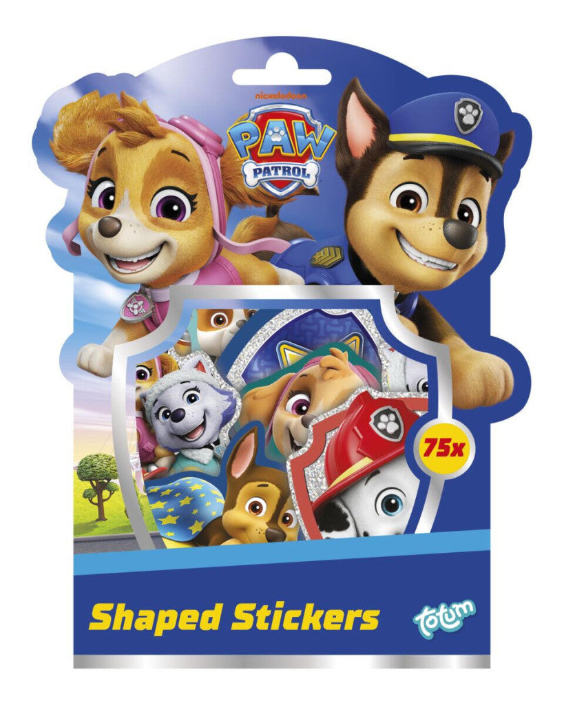 Paw Patrol Team Formaufkleber Set 75 Stück
