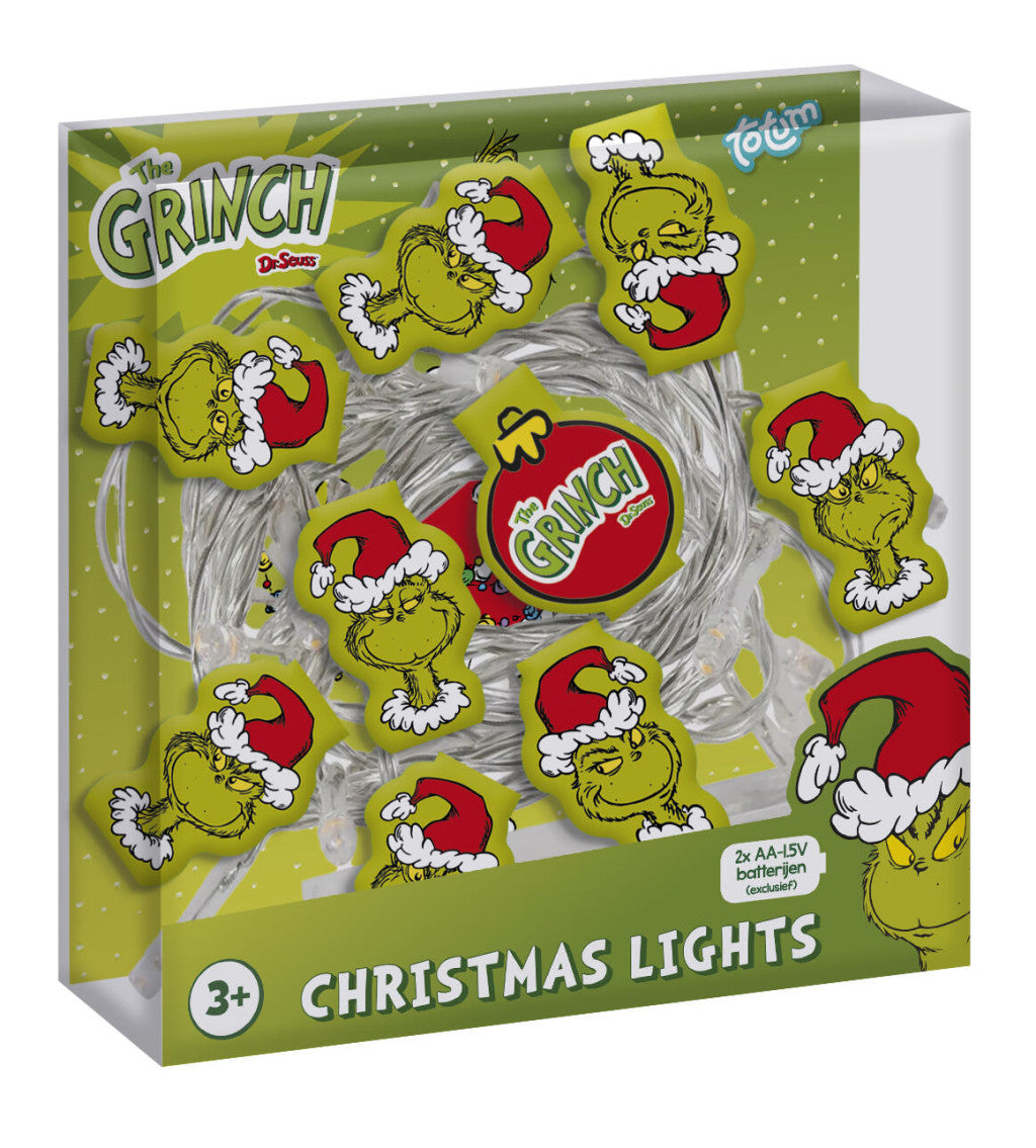 Der Grinch Dr Seuss Weihnachts-LED-Lichterkette