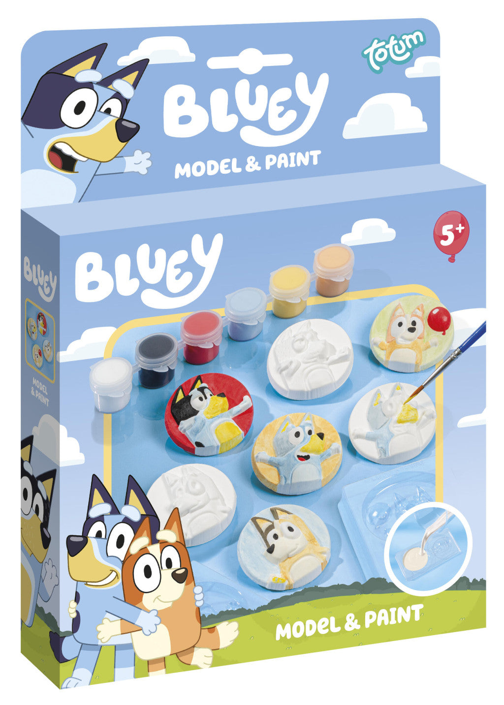 Bluey Happy Gipsform-Set