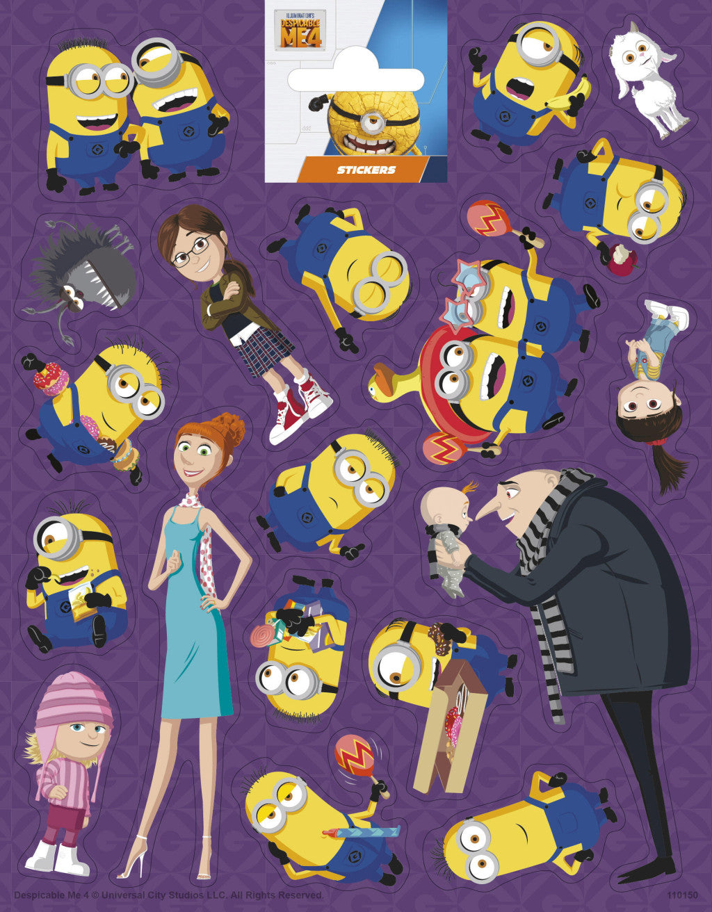 Minions Family Aufkleber