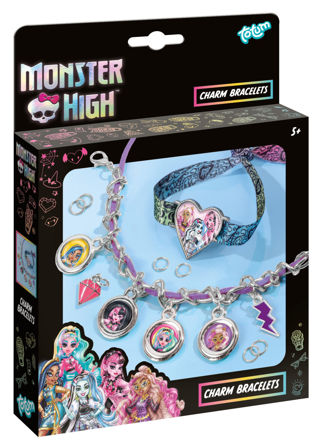 Monster High Dark Charm Armband Bastelset