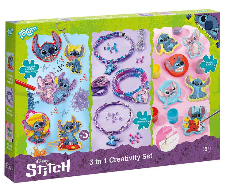 Disney Lilo und Stitch Aliens kreatives 3-in-1 Set