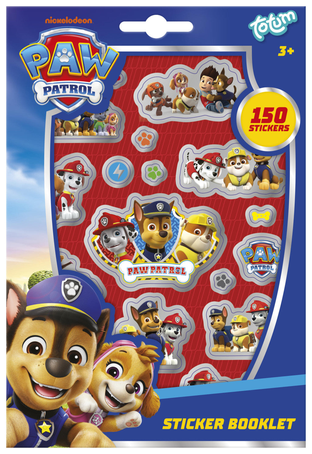 Paw Patrol Team Aufkleber-Set 4 Bogen