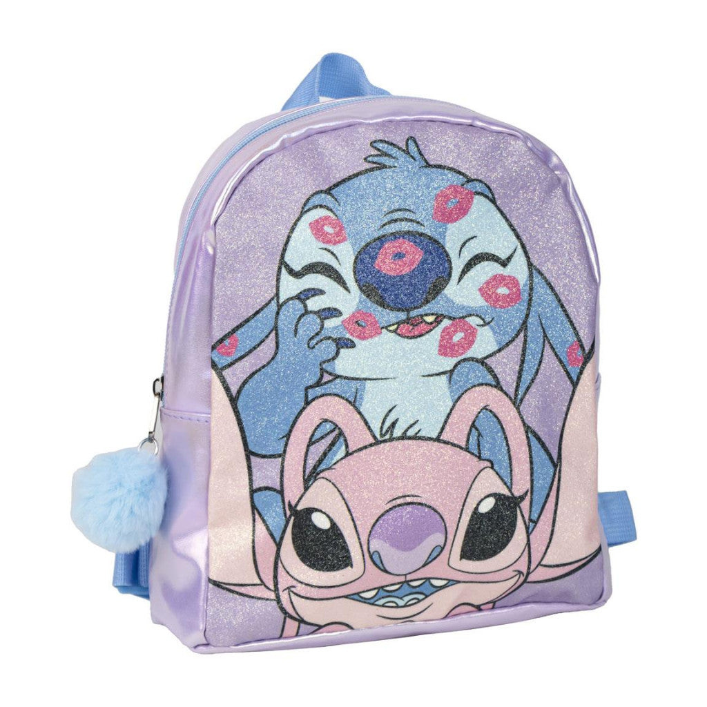 Disney Lilo und Stitch Hologramm-Rucksack, Tasche 23 cm