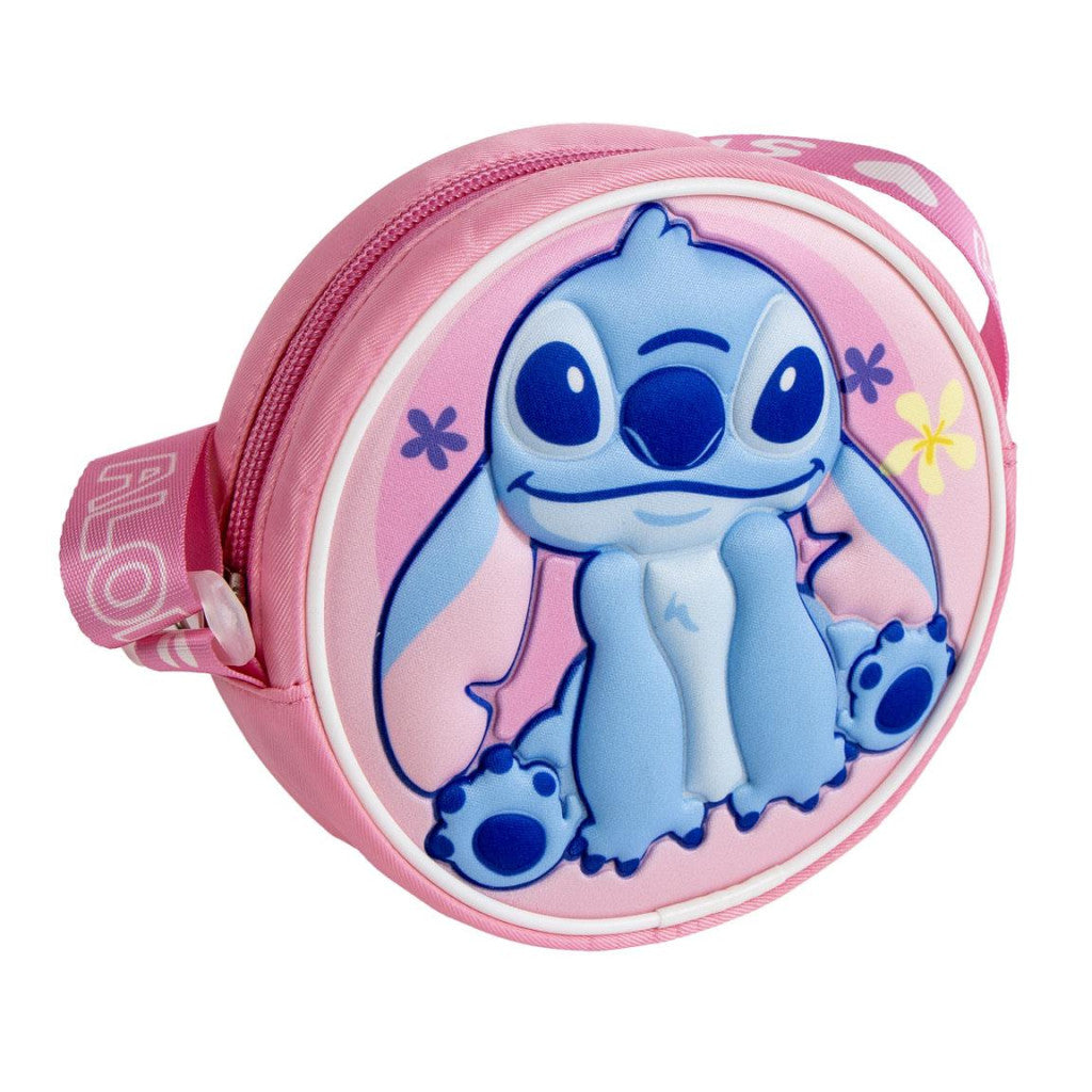 Disney Lilo und Stitch Aloha 3D Schultertasche, Umhängetasche