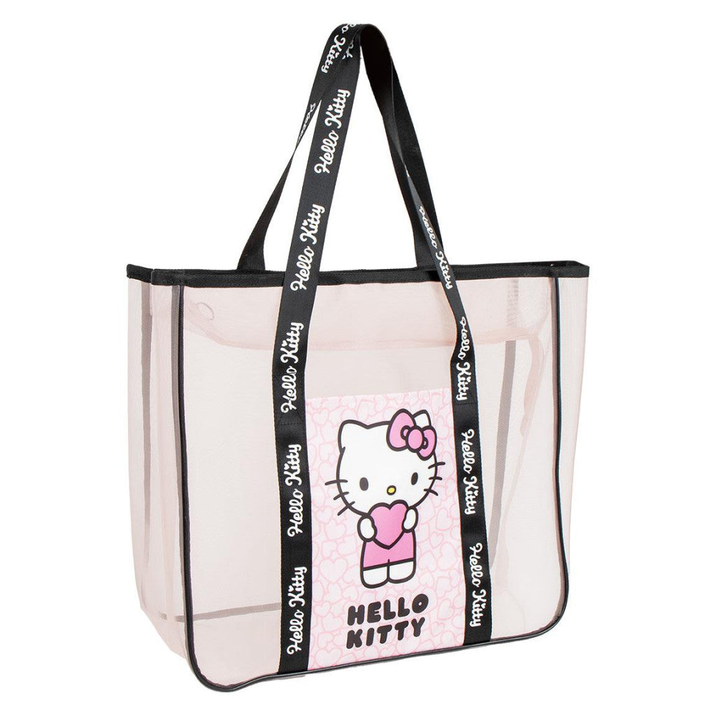 Hello Kitty Premium transparente Strandtasche 62 cm