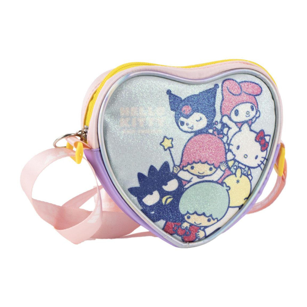 Hello Kitty Friends glitzernde Umhängetasche