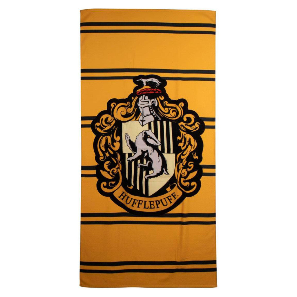 Harry Potter Hufflepuff Badetuch, Strandtuch 90x180cm (schnell trocknend)