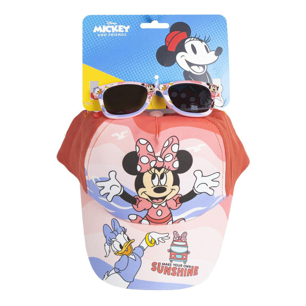 Disney Minnie Sunshine Sonnenbrillen- und Baseballkappen-Set