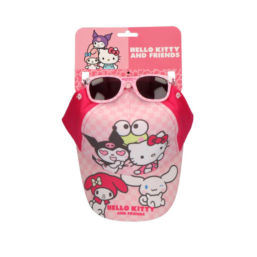 Hello Kitty Friends Sonnenbrillen- und Baseballkappen-Set