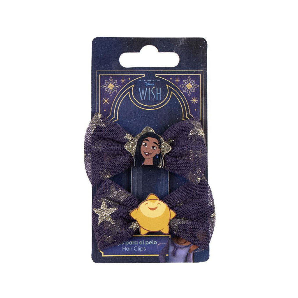 Disney Wish Sparkling Bows Haarspangen-Set 2-teilig