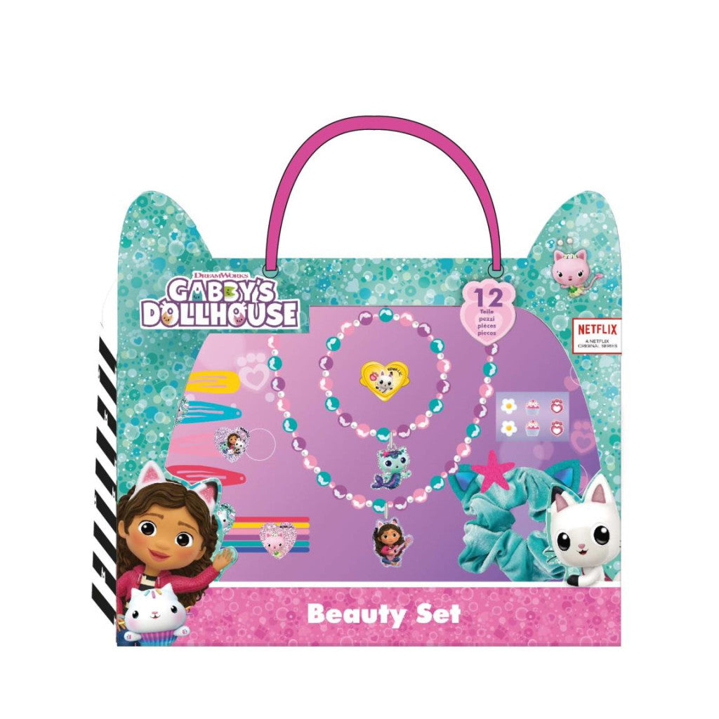 Gabby's Dollhouse Team Haaraccessoire und Schmuckset, 15-teilig