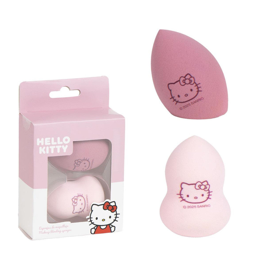 Hello Kitty Make-up-Schwamm-Set, 2 Stück